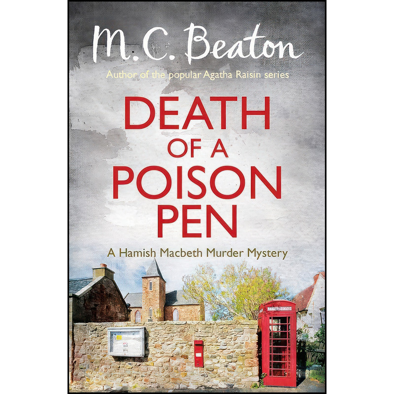 کتاب Death of a Poison Pen اثر M. C. Beaton انتشارات Constable & Robinson