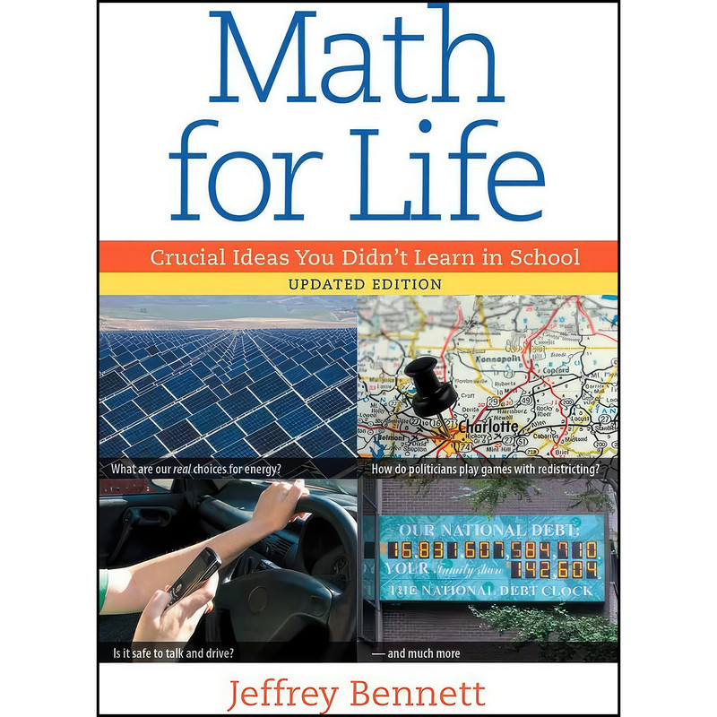 کتاب Math for Life اثر Jeffrey Bennett انتشارات Big Kid Science