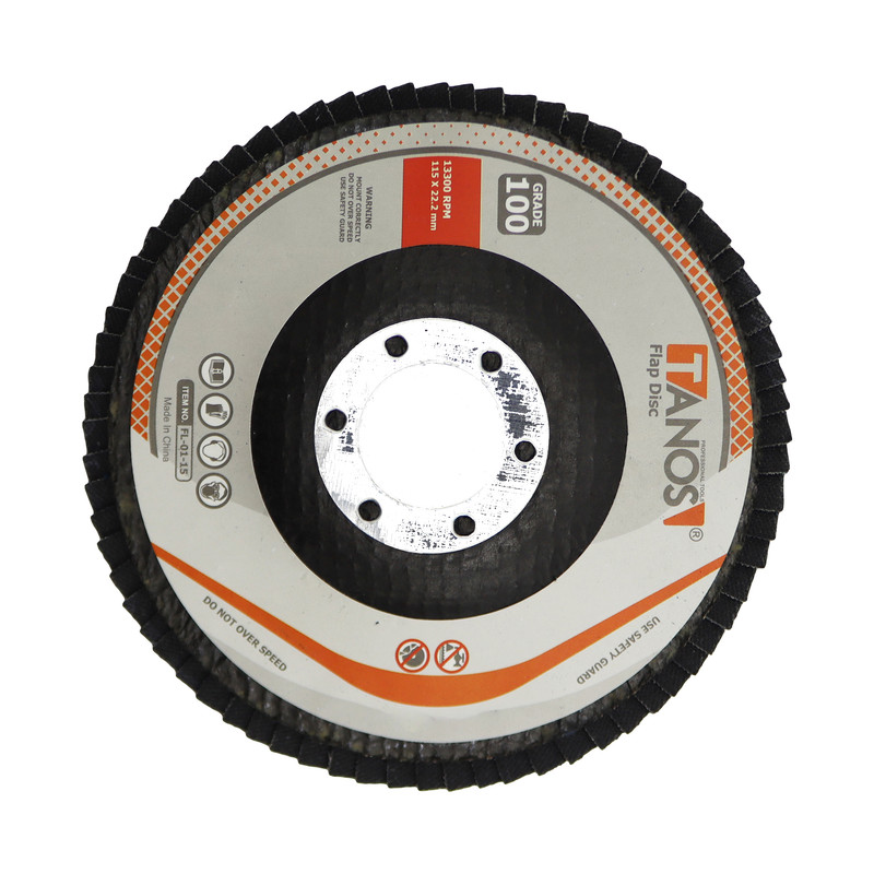 سنباده فلاپ دیسک تانوس مدل YP-GRADE100 سنباده فلاپ دیسک تانوس مدل YP-GRADE100