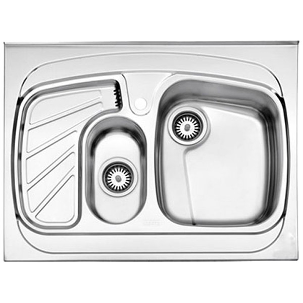 سینک استیل البرز مدل 608/60 روکار سینک استیل البرز مدل 608/60 روکار