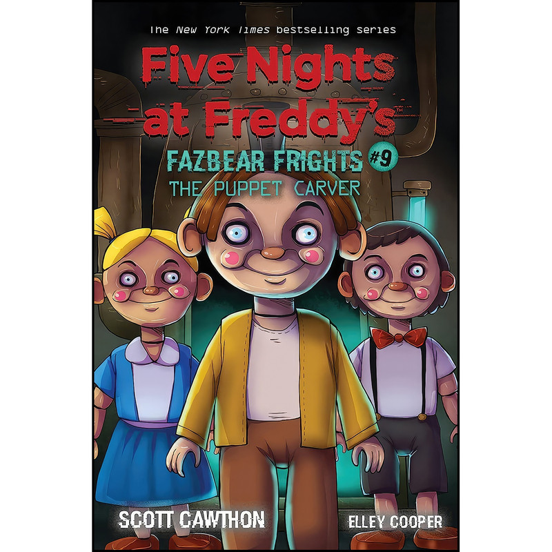 کتاب The Puppet Carver اثر Scott Cawthon and Elley Cooper انتشارات AFK