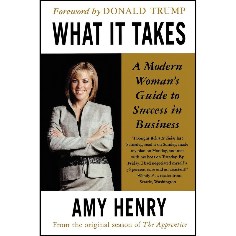کتاب What It Takes اثر Amy Henry and Donald Trump انتشارات بله کتاب What It Takes اثر Amy Henry and Donald Trump انتشارات بله