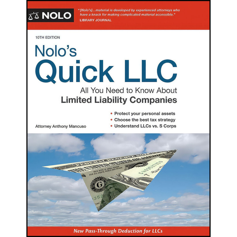 کتاب Nolo s Quick LLC اثر Anthony Mancuso انتشارات NOLO