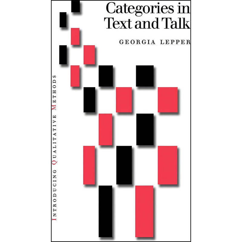 کتاب Categories in Text and Talk اثر Georgia Lepper انتشارات SAGE Publications Ltd