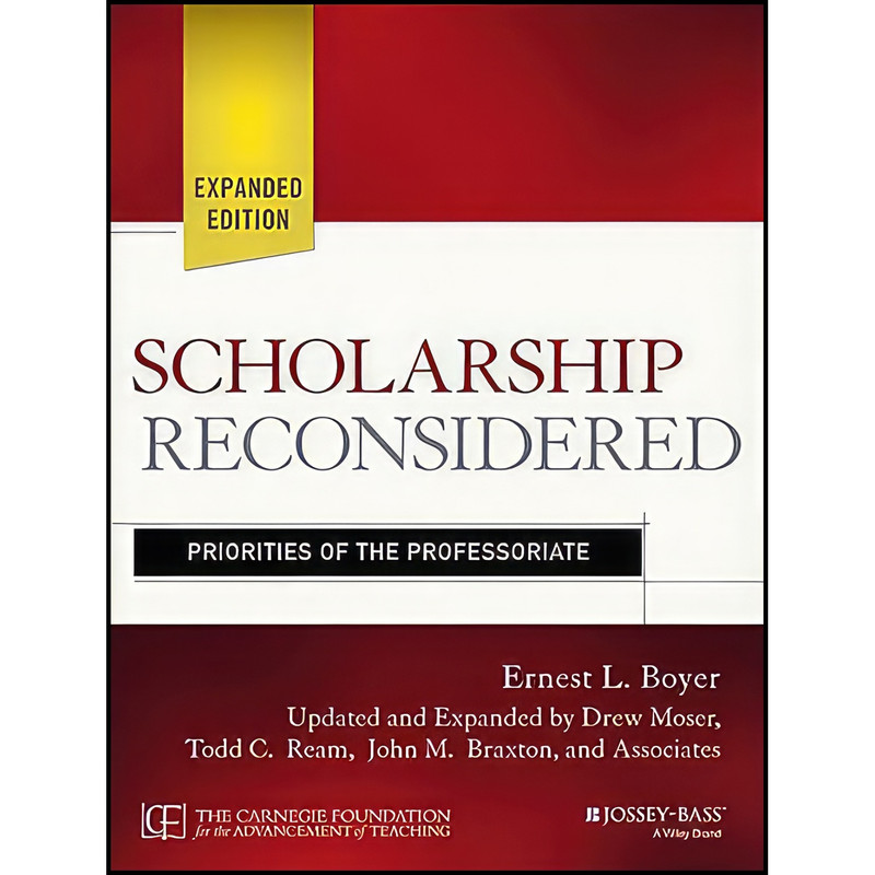 کتاب Scholarship Reconsidered اثر جمعی از نویسندگان انتشارات Jossey-Bass کتاب Scholarship Reconsidered اثر جمعی از نویسندگان انتشارات Jossey-Bass
