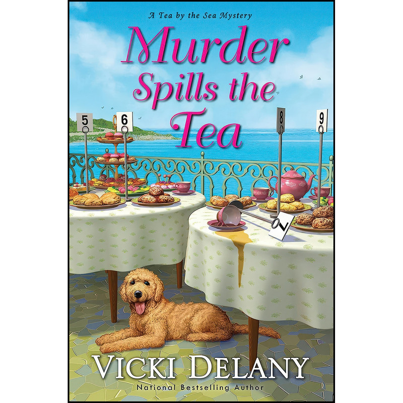کتاب Murder Spills the Tea اثر Vicki Delany انتشارات Kensington کتاب Murder Spills the Tea اثر Vicki Delany انتشارات Kensington
