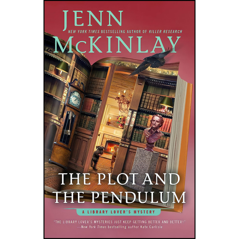 کتاب The Plot and the Pendulum اثر Jenn McKinlay انتشارات Berkley