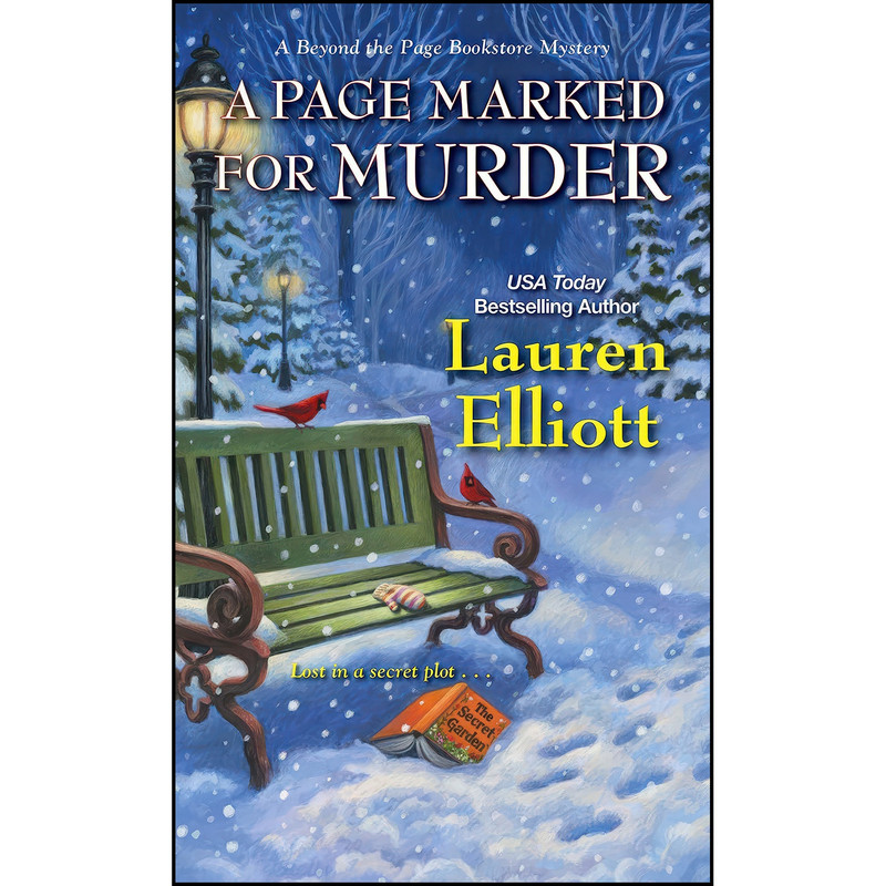 کتاب A Page Marked for Murder اثر Lauren Elliott انتشارات Kensington کتاب A Page Marked for Murder اثر Lauren Elliott انتشارات Kensington