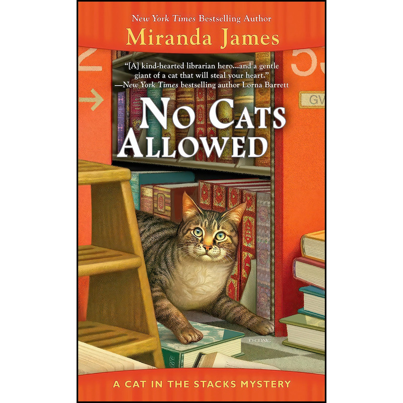 کتاب No Cats Allowed اثر Miranda James انتشارات Berkley کتاب No Cats Allowed اثر Miranda James انتشارات Berkley