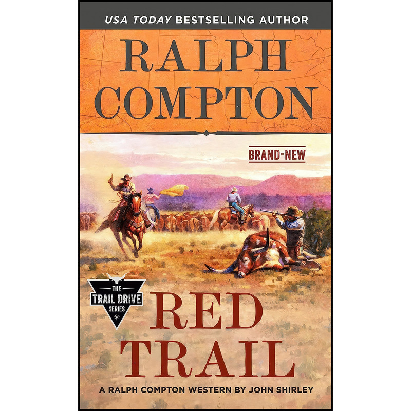 کتاب Ralph Compton Red Trail اثر John Shirley and Ralph Compton انتشارات Berkley کتاب Ralph Compton Red Trail اثر John Shirley and Ralph Compton انتشارات Berkley