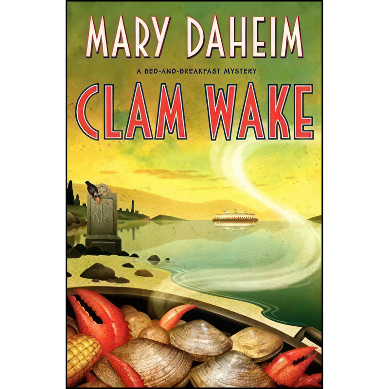 کتاب Clam Wake اثر Mary Daheim انتشارات William Morrow