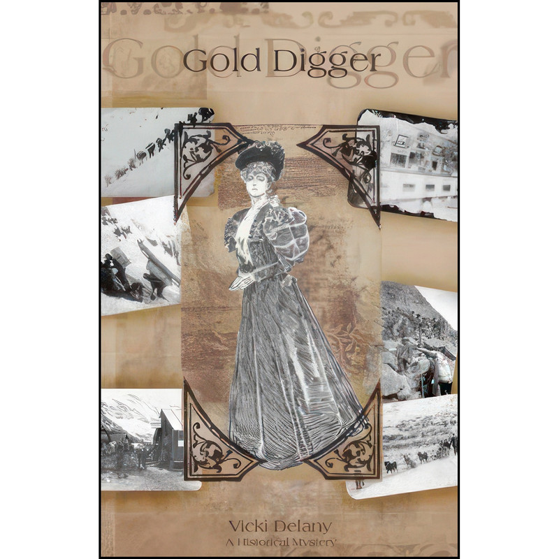 کتاب Gold Digger اثر Vicki Delany انتشارات Napoleon and Co