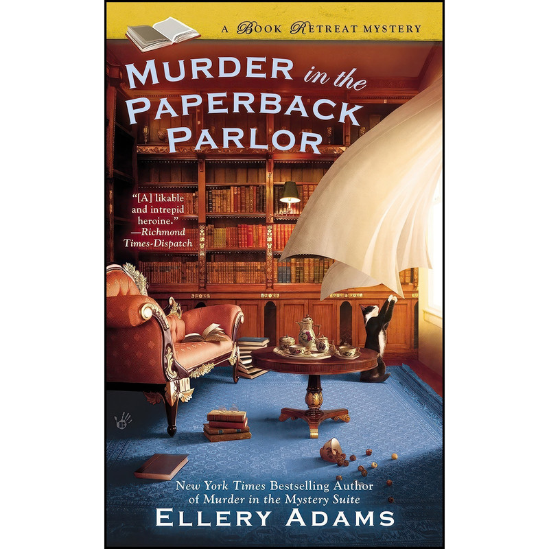 کتاب Murder in the Paperback Parlor اثر Ellery Adams انتشارات Berkley کتاب Murder in the Paperback Parlor اثر Ellery Adams انتشارات Berkley