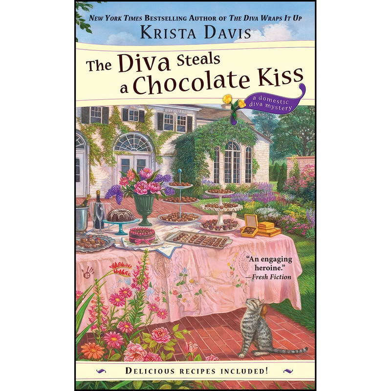 کتاب The Diva Steals a Chocolate Kiss اثر Krista Davis انتشارات Berkley کتاب The Diva Steals a Chocolate Kiss اثر Krista Davis انتشارات Berkley
