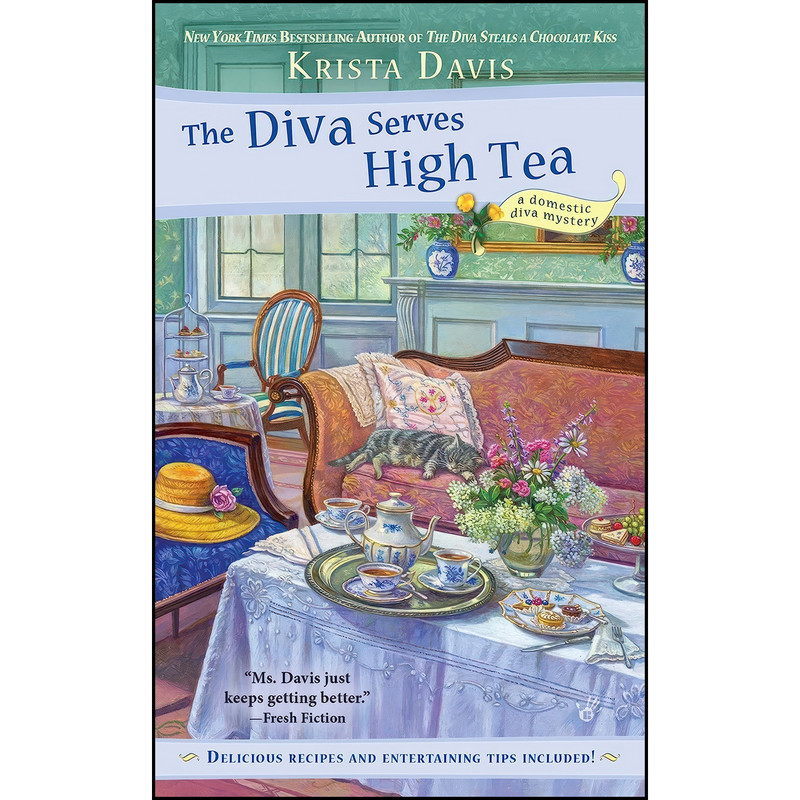 کتاب The Diva Serves High Tea اثر Krista Davis انتشارات Berkley کتاب The Diva Serves High Tea اثر Krista Davis انتشارات Berkley