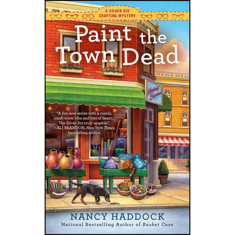 کتاب Paint the Town Dead اثر Nancy Haddock انتشارات Berkley