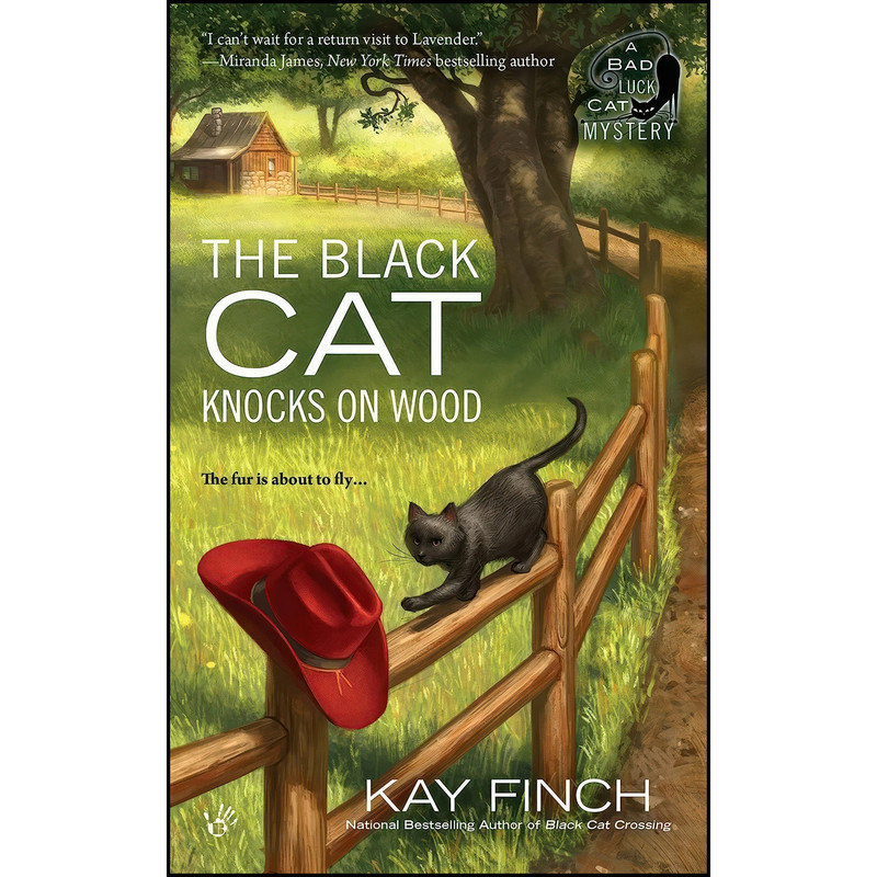 کتاب The Black Cat Knocks on Wood اثر Kay Finch انتشارات Berkley کتاب The Black Cat Knocks on Wood اثر Kay Finch انتشارات Berkley