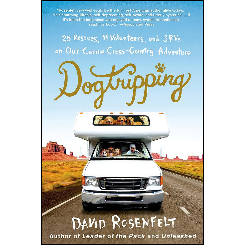 کتاب Dogtripping اثر David Rosenfelt انتشارات St. Martins Griffin