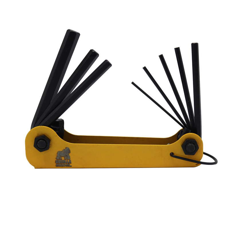 آچار آلن مدل گوریلا کد YPZ-SD-6GOSH مجموعه 8 عددی