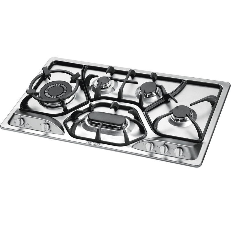 اجاق گاز صفحه‌ای پنج شعله استیل البرز مدل S-5908