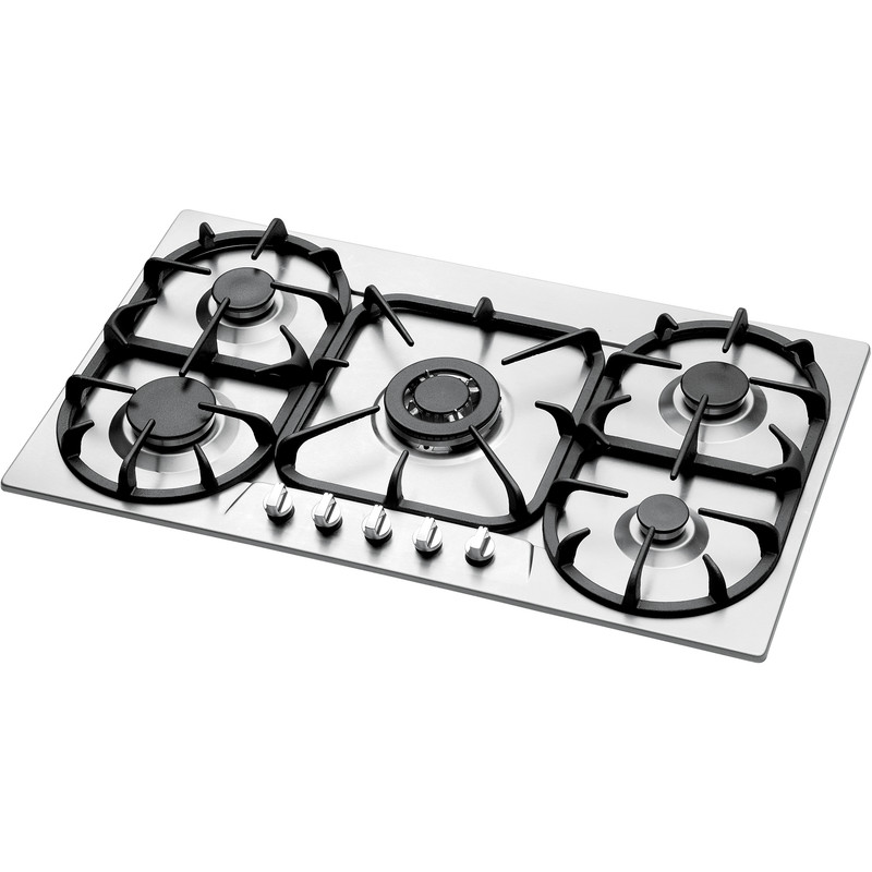 اجاق گاز صفحهای پنج شعله استیل البرز مدل S-5905 اجاق گاز صفحهای پنج شعله استیل البرز مدل S-5905