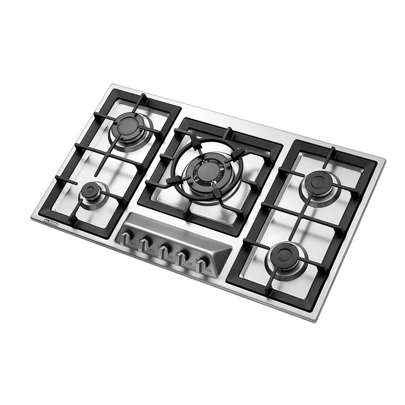 اجاق گاز صفحهای 5 شعله استیل البرز مدل S-5960 اجاق گاز صفحهای 5 شعله استیل البرز مدل S-5960