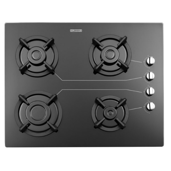 اجاق گاز صفحهای 4 شعله استیل البرز مدل G4651 اجاق گاز صفحهای 4 شعله استیل البرز مدل G4651