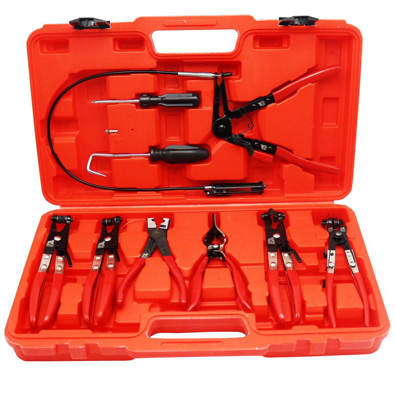 انبر بست شلنگ مدل BT-0909 مجموعه 9 عددی انبر بست شلنگ مدل BT-0909 مجموعه 9 عددی