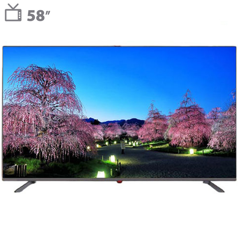 تلویزیون جی وی سی مدل QLT58N100 سایز 58 اینچ تلویزیون جی وی سی مدل QLT58N100 سایز 58 اینچ