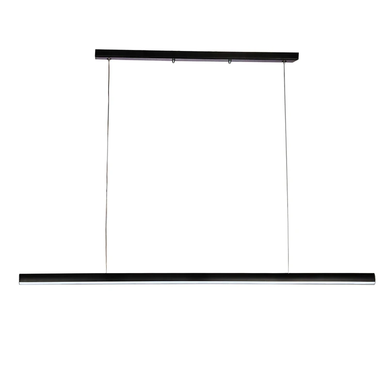 لوستر مدرن سقفی اتاق چشمه نور مدل L6435/100BK آفتابی