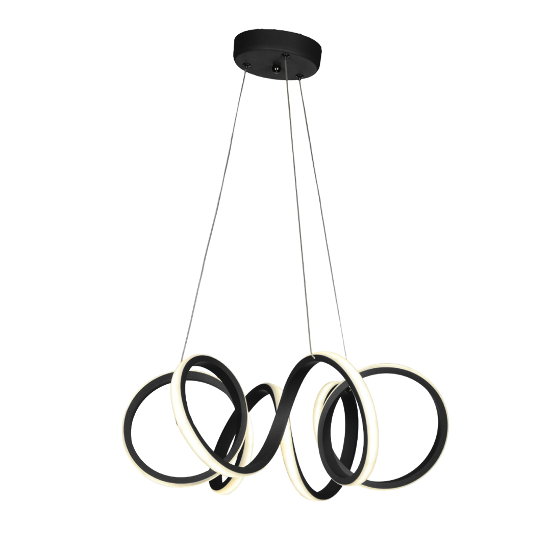 لوستر مدرن سقفی اتاق چشمه نور مدل A6398 ریموت دار لوستر مدرن سقفی اتاق چشمه نور مدل A6398 ریموت دار