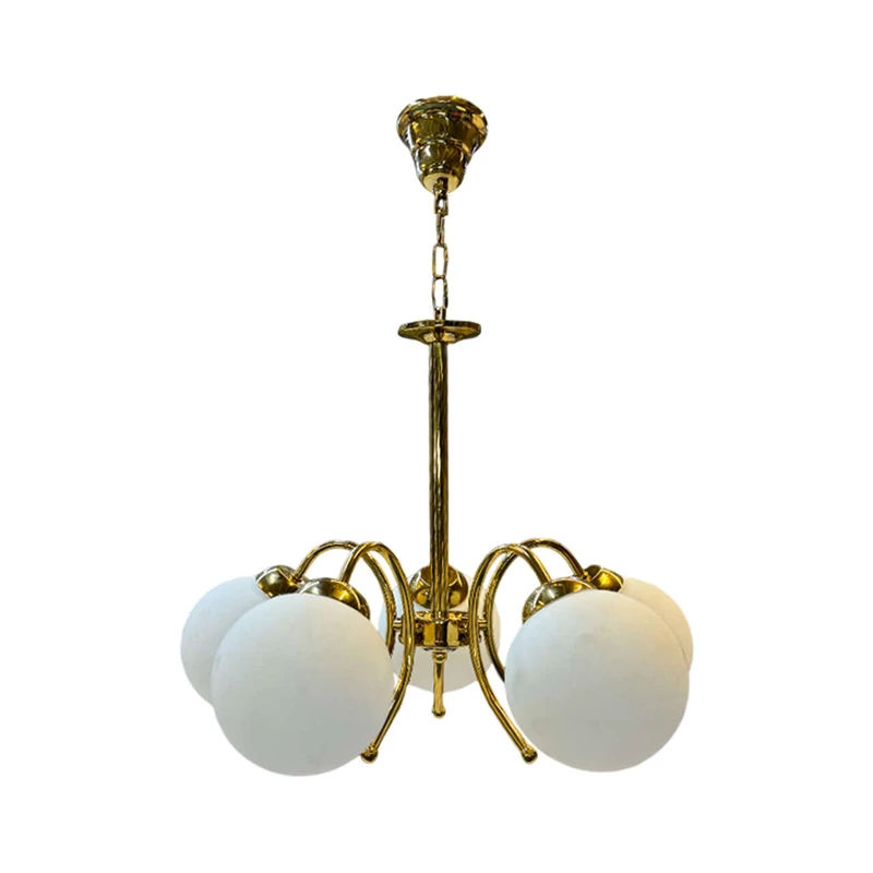 لوستر مدرن سقفی اتاق چشمه نور مدل 898/5 لوستر مدرن سقفی اتاق چشمه نور مدل 898/5