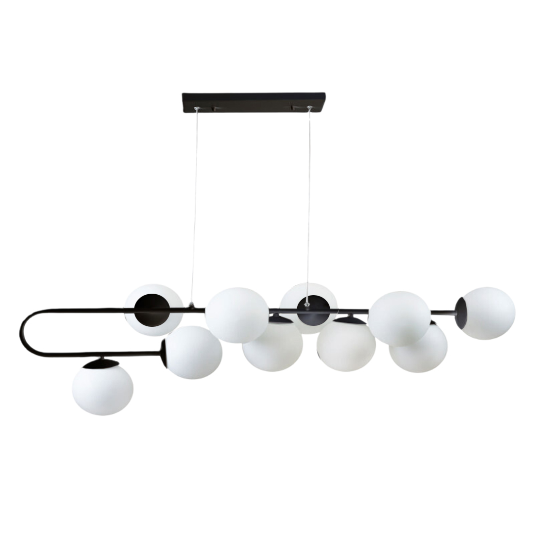 لوستر مدرن سقفی اتاق چشمه نور مدل A1222/10