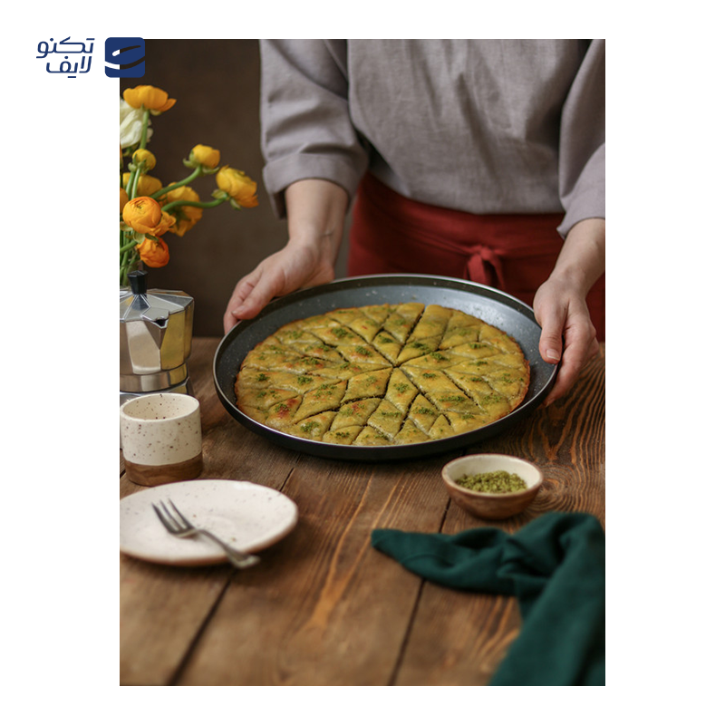 ظرف پیتزا پز تکنو سایز 30 ظرف پیتزا پز تکنو سایز 30