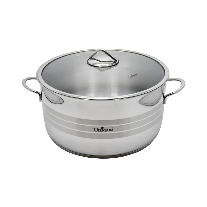 قابلمه یونیک مدل استیل کد 9917 سایز 32 قابلمه یونیک مدل استیل کد 9917 سایز 32