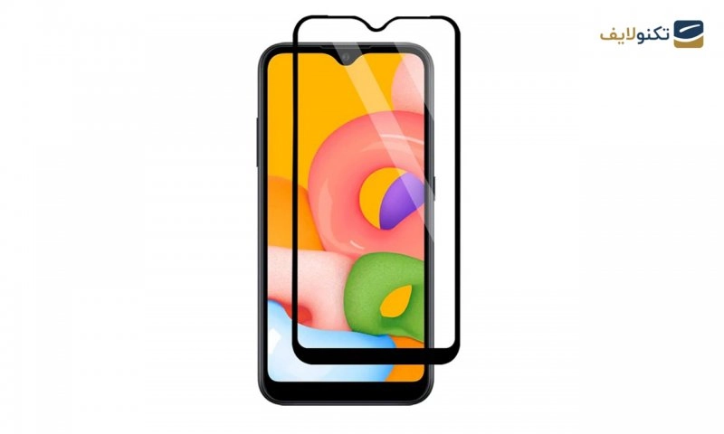 محافظ صفحه نمایش شیشه ای مناسب برای گوشی سامسونگ Galaxy A01 محافظ صفحه نمایش شیشه ای مناسب برای گوشی سامسونگ Galaxy A01
