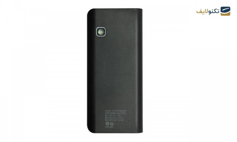 پاوربانک ای دیتا مدل PT100 ظرفیت 10000 میلی آمپر ساعت پاوربانک ای دیتا مدل PT100 ظرفیت 10000 میلی آمپر ساعت