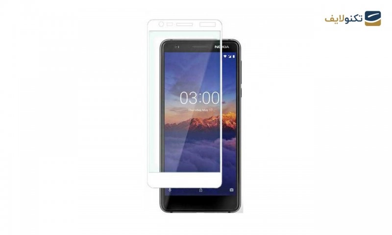 محافظ صفحه شیشه ای تمام چسب نوکیا Nokia 3.1 2018 محافظ صفحه شیشه ای تمام چسب نوکیا Nokia 3.1 2018