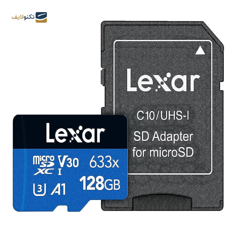gallery-کارت حافظه microSDXC لکسار مدل 633X کلاس 10 استاندارد UHS-I U3 سرعت 100MBps ظرفیت 64 گیگابایت copy.png gallery-کارت حافظه microSDXC لکسار مدل 633X کلاس 10 استاندارد UHS-I U3 سرعت 100MBps ظرفیت 64 گیگابایت copy.png