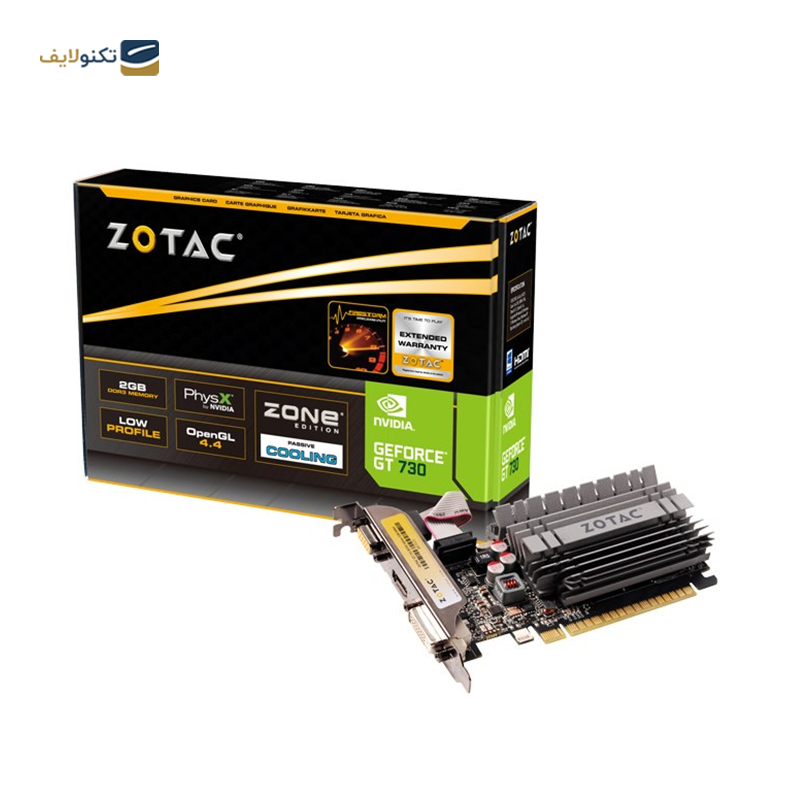 کارت گرافیک زوتک مدل GT 730 2GB کارت گرافیک زوتک مدل GT 730 2GB