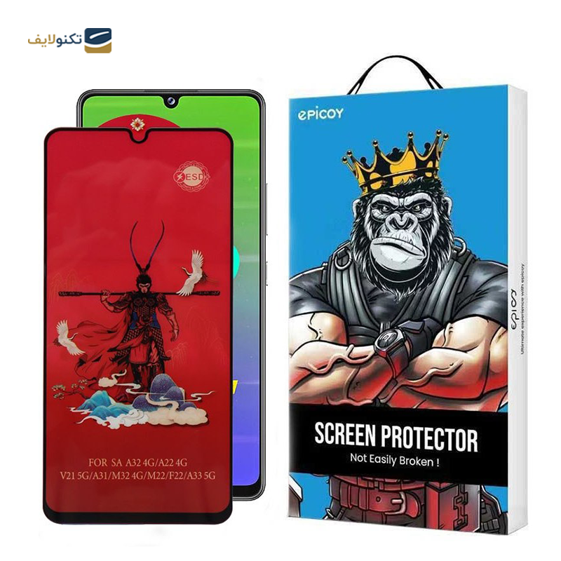 محافظ صفحه نمایش اپیکوی مدل Monkey King مناسب برای گوشی موبایل سامسونگ Galaxy M32 4G/ M31 Prime 4G / M30s 4G/ M30 4G محافظ صفحه نمایش اپیکوی مدل Monkey King مناسب برای گوشی موبایل سامسونگ Galaxy M32 4G/ M31 Prime 4G / M30s 4G/ M30 4G