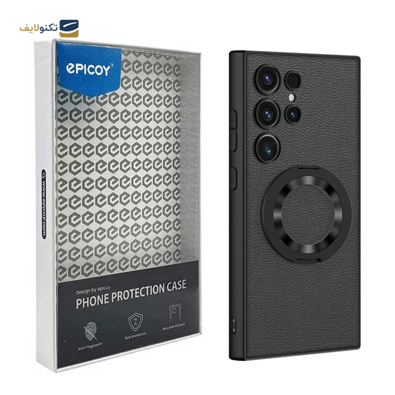 کاور اپیکوی مدل Ring Mag Leather مناسب برای گوشی موبایل سامسونگ Galaxy S24 Ultra کاور اپیکوی مدل Ring Mag Leather مناسب برای گوشی موبایل سامسونگ Galaxy S24 Ultra
