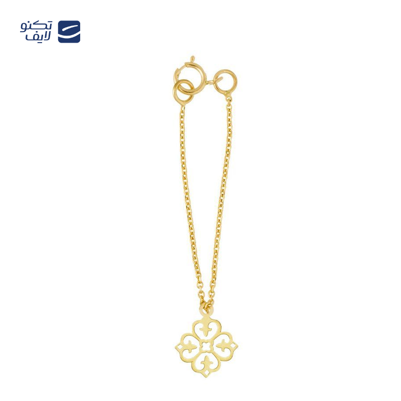 آویز ساعت طلا 18عیار زنانه  طرح اسلیمی چهار وجهی آویز ساعت طلا 18عیار زنانه  طرح اسلیمی چهار وجهی