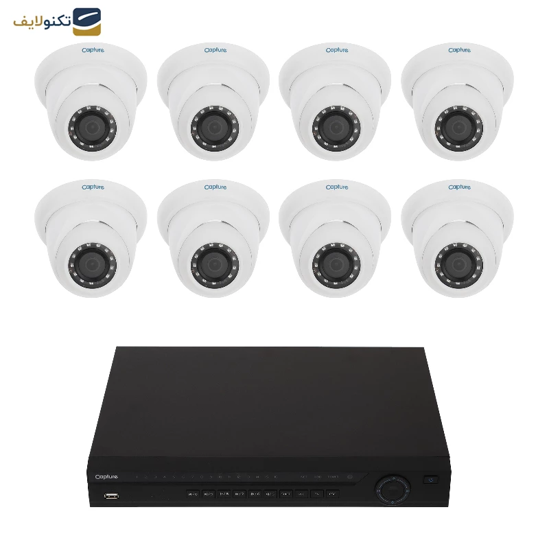سیستم امنیتی کپچر مدل R2-IP8CHKIT سیستم امنیتی کپچر مدل R2-IP8CHKIT