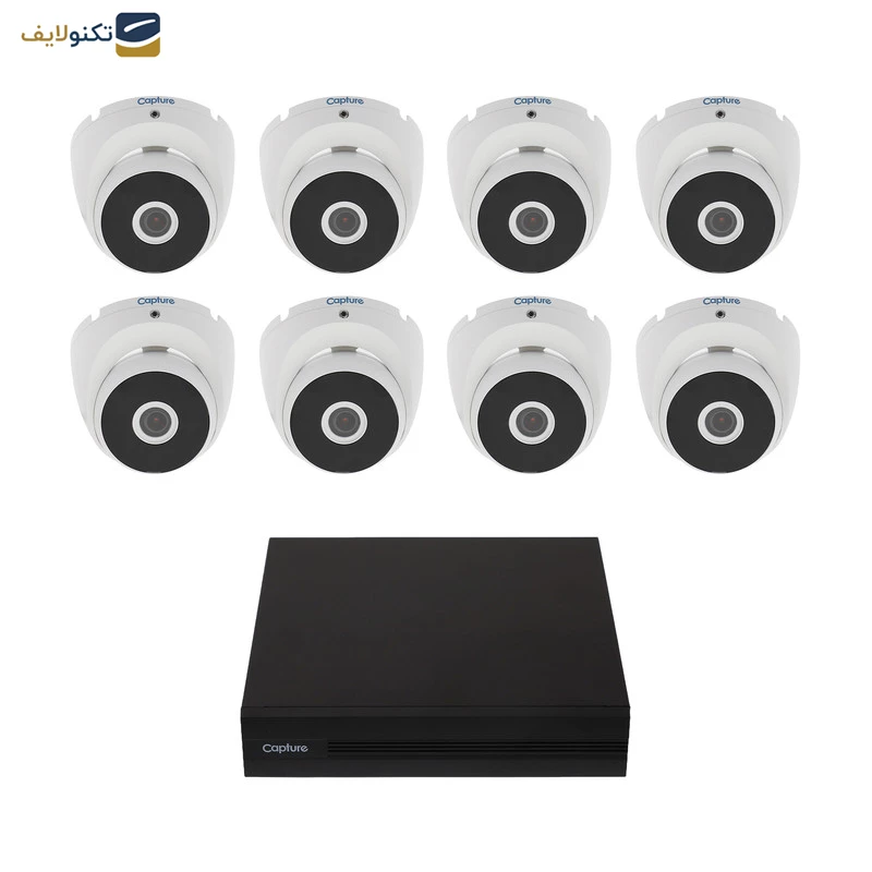 سیستم امنیتی کپچر مدل R2-HD8CHKIT سیستم امنیتی کپچر مدل R2-HD8CHKIT