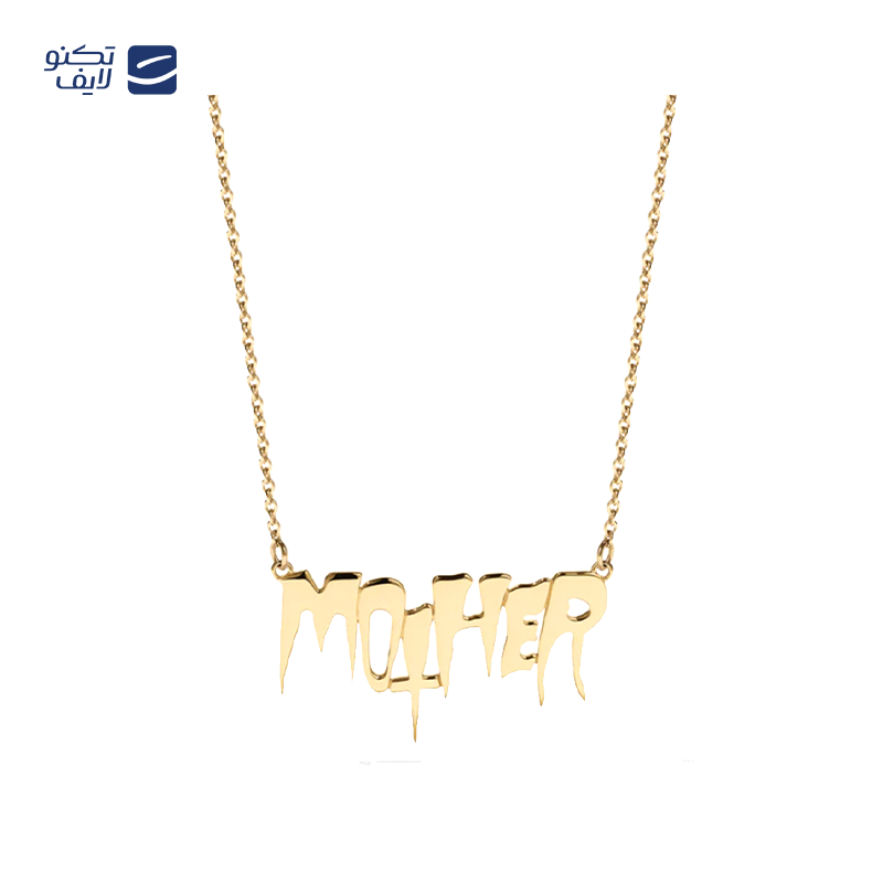 گردنبند طرح مادر طلا 18 عیار گردنبند طرح مادر طلا 18 عیار