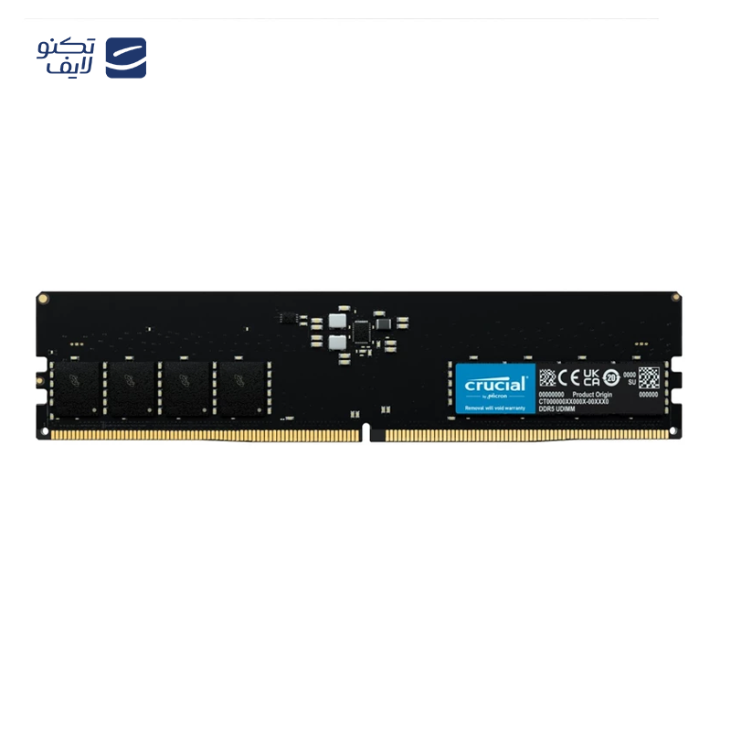 gallery-رم کامپیوتر DDR5 تک کاناله 5600 مگاهرتز CL46 کروشیال مدل CT16G56C46U5 ظرفیت 16 گیگابایت copy.png gallery-رم کامپیوتر DDR5 تک کاناله 5600 مگاهرتز CL46 کروشیال مدل CT16G56C46U5 ظرفیت 16 گیگابایت copy.png