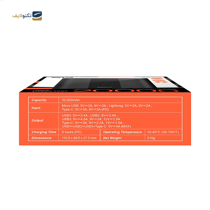 gallery- پاوربانک سیلیکون پاور مدل QS55 - ظرفیت  20000 میلی آمپر-gallery-0-TLP-7736_497a934e-939a-4d74-a6e6-c5f106ba72ee.png