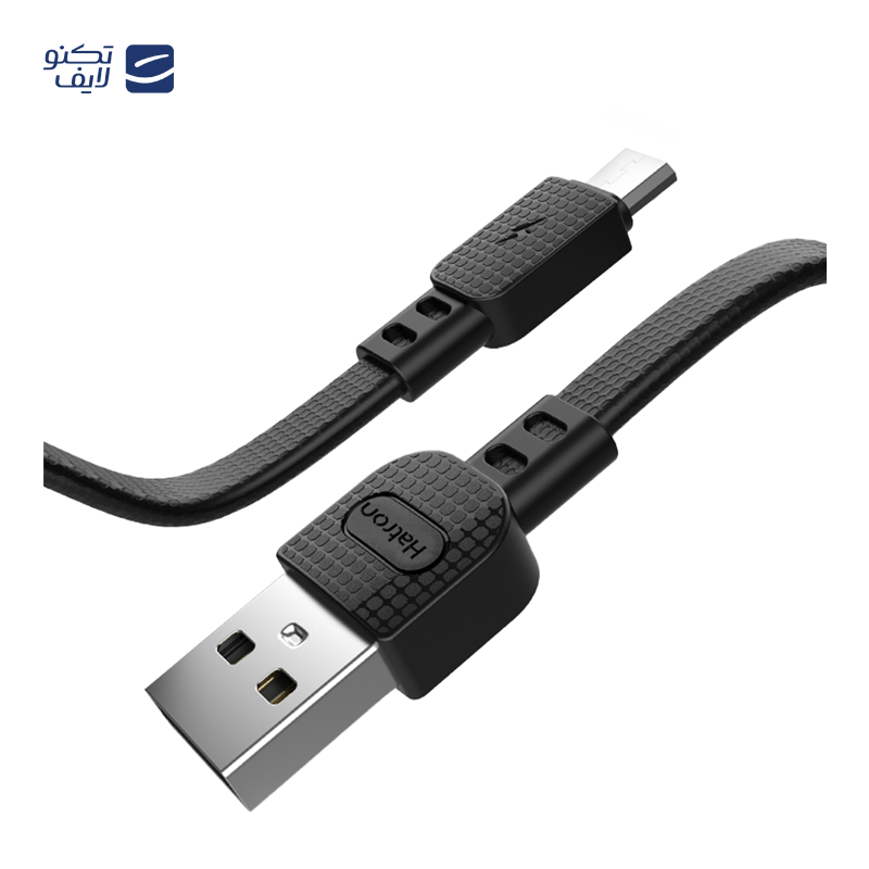 کابل تبدیل USB به MicroUSB هترون مدل HC138M طول 1 متر کابل تبدیل USB به MicroUSB هترون مدل HC138M طول 1 متر