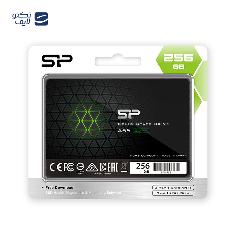 اس اس دی اینترنال سیلیکون پاور مدل A56 ظرفیت 128 گیگابایت اس اس دی اینترنال سیلیکون پاور مدل A56 ظرفیت 128 گیگابایت